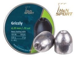 H&N Sport Grizzly .25 Cal, 31 gr