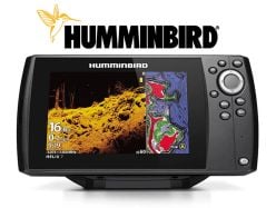 Détecteur de poisson Humminbird Helix 7 Chirp Mega Di GPS G4 avec carte des lacs au Canada