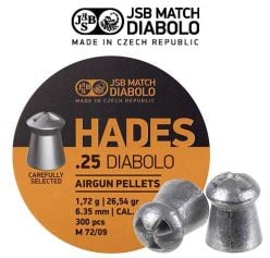 JSB-Match-Diabolo-Hades,-.25-Cal,-26.54-gr,-Hollowpoint-Pellets