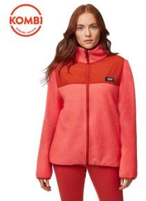 Red-Soil- Fleece-Women-Jacket  