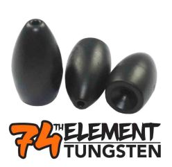 74th Element Tungsten 1 1/4 oz Motar Shell Matt Black