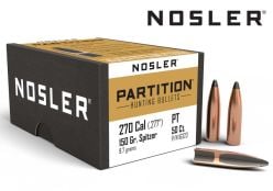 Boulets-Nosler-Partition-270-Cal-150-gr
