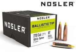 Nosler-270-Cal-Ballistic-Tip-Bullets