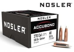 Nosler-270-Cal-130-gr-Bullets