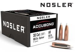 Boulets-Nosler-AccuBond®-30-Cal-180-gr