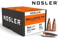 Nosler-6mm-55 gr-Bullets