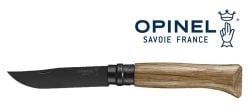 Couteau-de-poche-Opinel-N°08-chêne-lame-noire