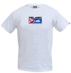 T-Shirt-Logo-Pelagic-blanc