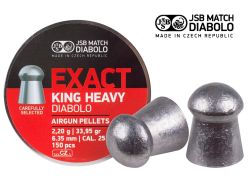 JSB Diabolo Exact King Heavy .25 Cal Pellets