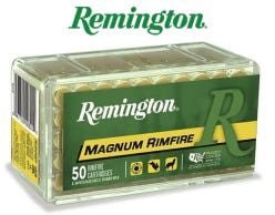 Remington Magnum Rimfire 22 WMR 40 Grain Ammo 50/Pack