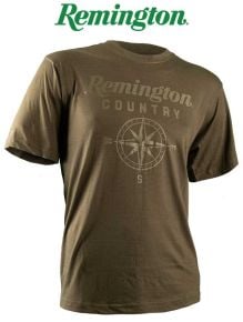 Remington-Men-Green-Country-Short-Sleeves-T-Shirt