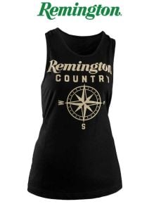 Remington-Women-Black-Tank-top