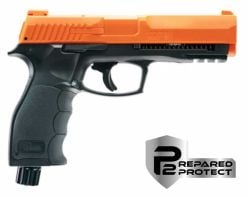 P2P-HDP-Orange/Black-.50-Rubber-Air-Pistol