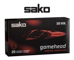 Munitions Sako Gamehead 308 Win 150 gr. 