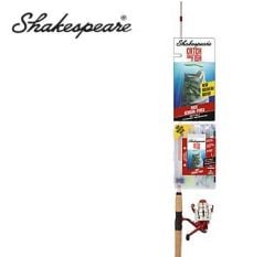 Shakespeare Catch More Fish Bass 6'6'' Spinning Combo