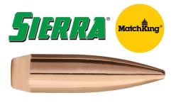 Sierra .30 Caliber/7.62mm 168 GR. HPBT Match Matchking Bullets
