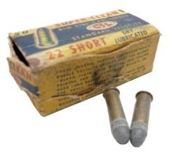 Vintage-CIL-Super-Clean-22-Short-Ammunitions