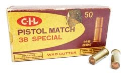 Vintage-Pistol-Match-38-Special-Ammunition