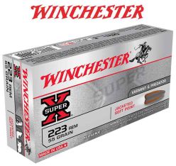 Winchester-Super-X-223-Rem-55-grain-Ammunitions