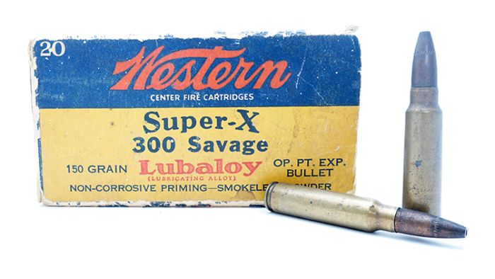 Vintage Western Super-X 300 Savage Ammunition