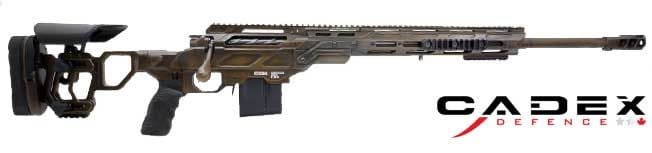 Cadex Defence CDX-30 Tactical Battleworn Bronze 6.5 Creedmoor 24'' Rifle
