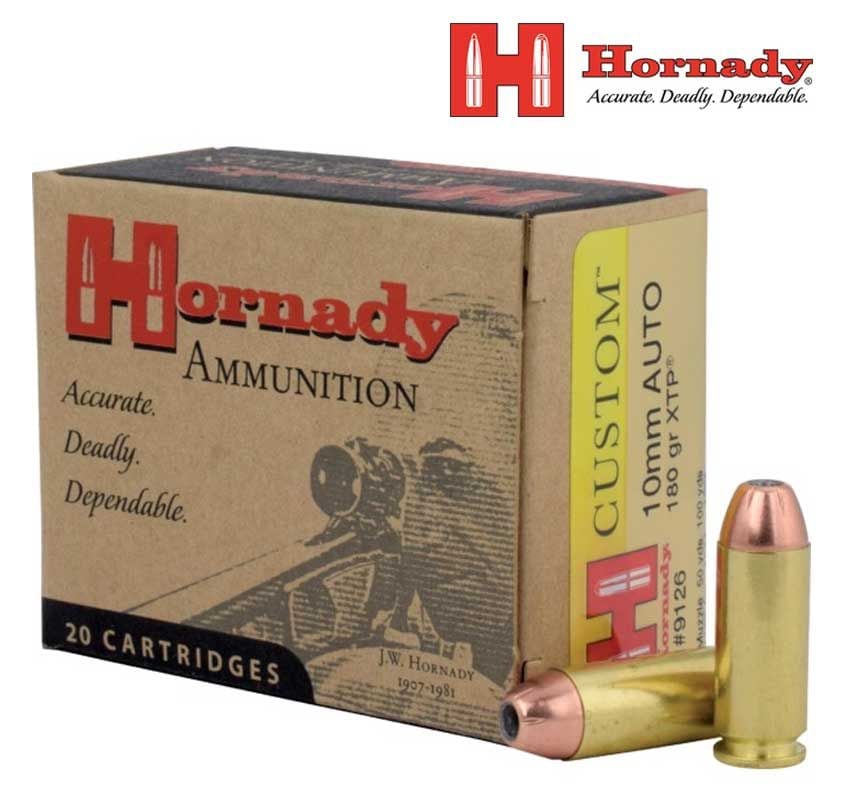 Hornady XTP 10mm Auto 180 Grain Ammunitions Londero Sports