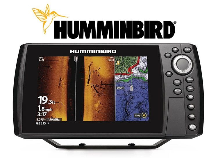 Humminbird Helix 7 Chirp Mega Si GPS G4N Fish Finder With LM CDN Card