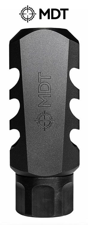 MDT Elite Muzzle Brake 223 Rem 1/2-28
