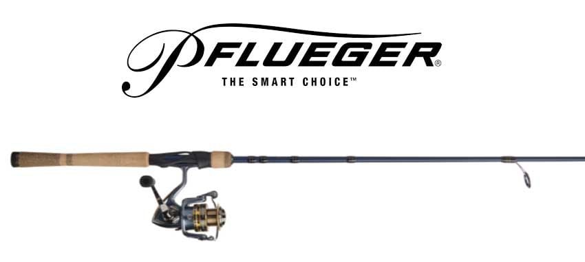 Pflueger President Eagle Ultra-Light 5'6'' 2 Pieces Spinning Combo