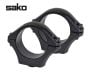 Anneaux De Lunette Sako Optilock 1" Bas Bleui