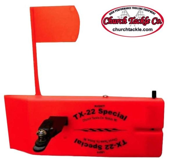Church Tackle The Walleye Board With Flag System & E-Z Store Planer Boards NEW F - Foto 7