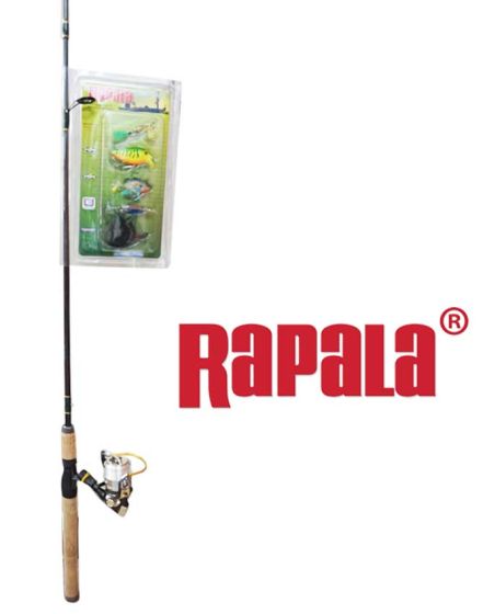 Combo-canne-moulinet-leurres-Rapala-All-Water-6'6''