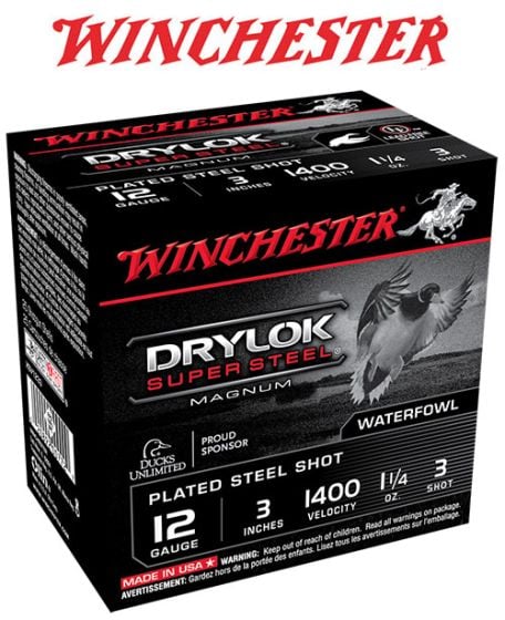 Winchester-Drylok-Super-Steel-12-ga,-3''-Ammunition