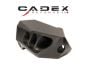 Cadex MX1 Micro 1/2-28 Black Muzzle Brake