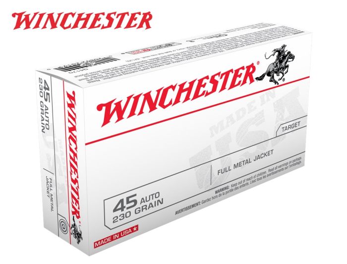 Munitions-Winchester-45auto-230gr.