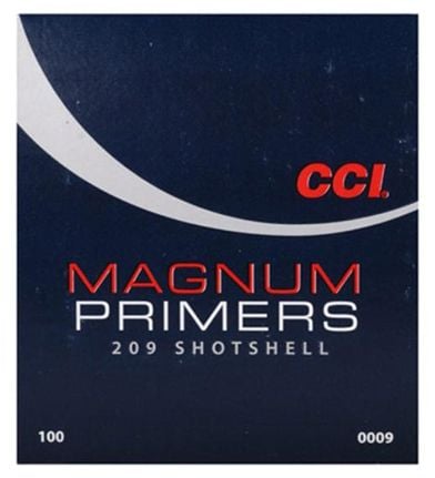Amorces CCI Magnum Pour Cartouches de Fusil No. 209 100/pqt