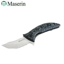 Maserin 640 Ghost Folding Knife – Grey G10 Handle