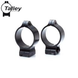 Anneaux De Lunette Talley Fixe 1" Moyen Finition Color Case Hardened