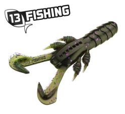 13 Fishing 3" Ninja Tail Craw Mardi Craw 