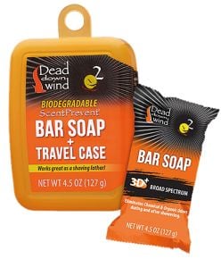 Barre-de-Savon-Étui-de-Transport-Éliminateur-d'odeur-Dead-Down-Wind