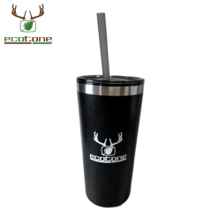 Thermos Ecotone Stainless Steel Bottle with Straw
