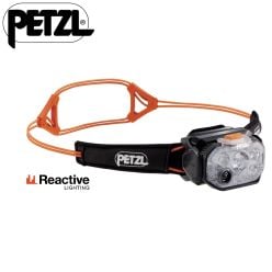 Lampe Frontale Petzl Swift RL 1200 Orange Et Noir
