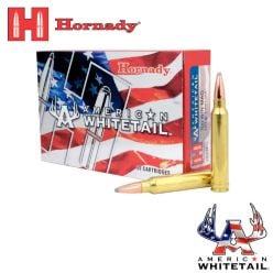 Munitions Hornady American Whitetail 300 Win Mag 150 gr InterLock SP 20/boîte