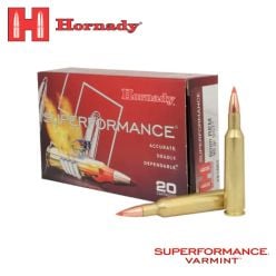 Hornady Superformance 6mm Rem 95 gr SST 20/Box Ammunition