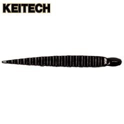 Keitech Custom Leech 3" Black Soft Bait 10/Pack