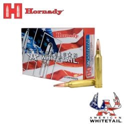 Hornady American Whitetail 7mm Rem Mag 139 gr InterLock SP 20/Box Ammunition
