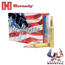 Munitions Hornady American Whitetail 270 Win 130 gr InterLock SP 20/pqt