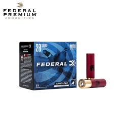 Federal Game Load Upland Hi-Brass 28 ga 2.75'' 1 oz #7.5 25/Box Ammunition