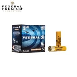Federal Speed-Shok 20 ga 3'' 7/8 oz #2 Steel 25/Box Ammunition