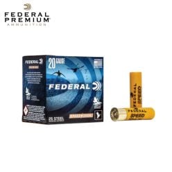 Federal Speed-Shok 20 ga 3'' 7/8 oz #1 Steel 25/Box Ammunition